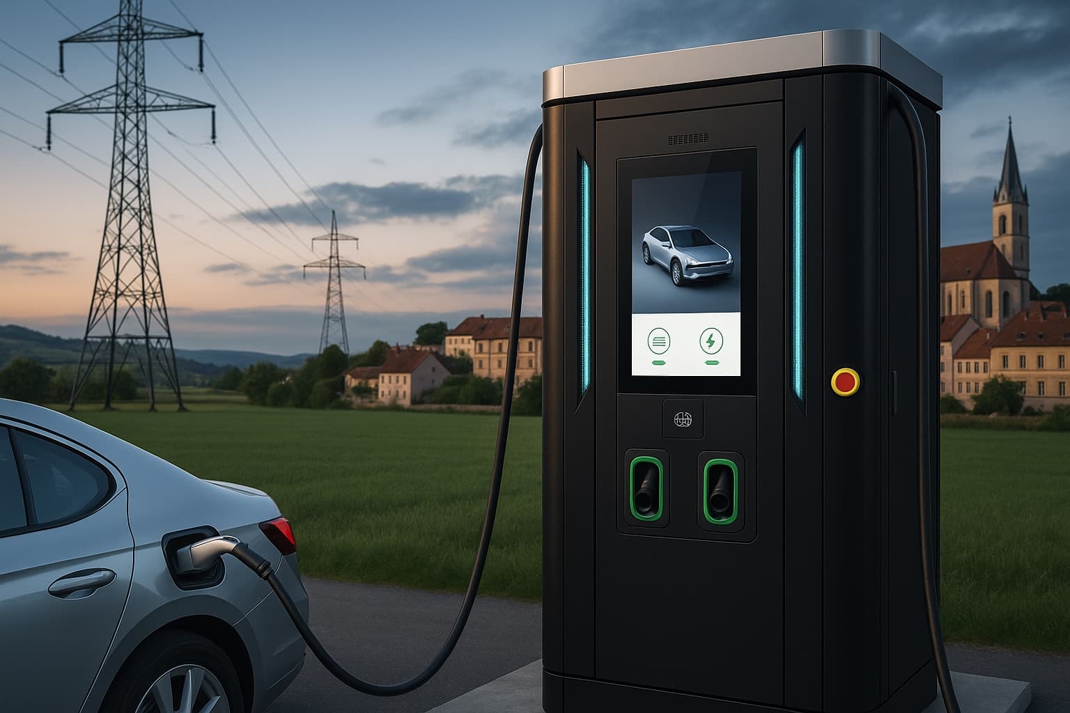 Cargadores de CC con batería integrada: el atajo de Europa hacia una infraestructura de vehículos eléctricos escalable