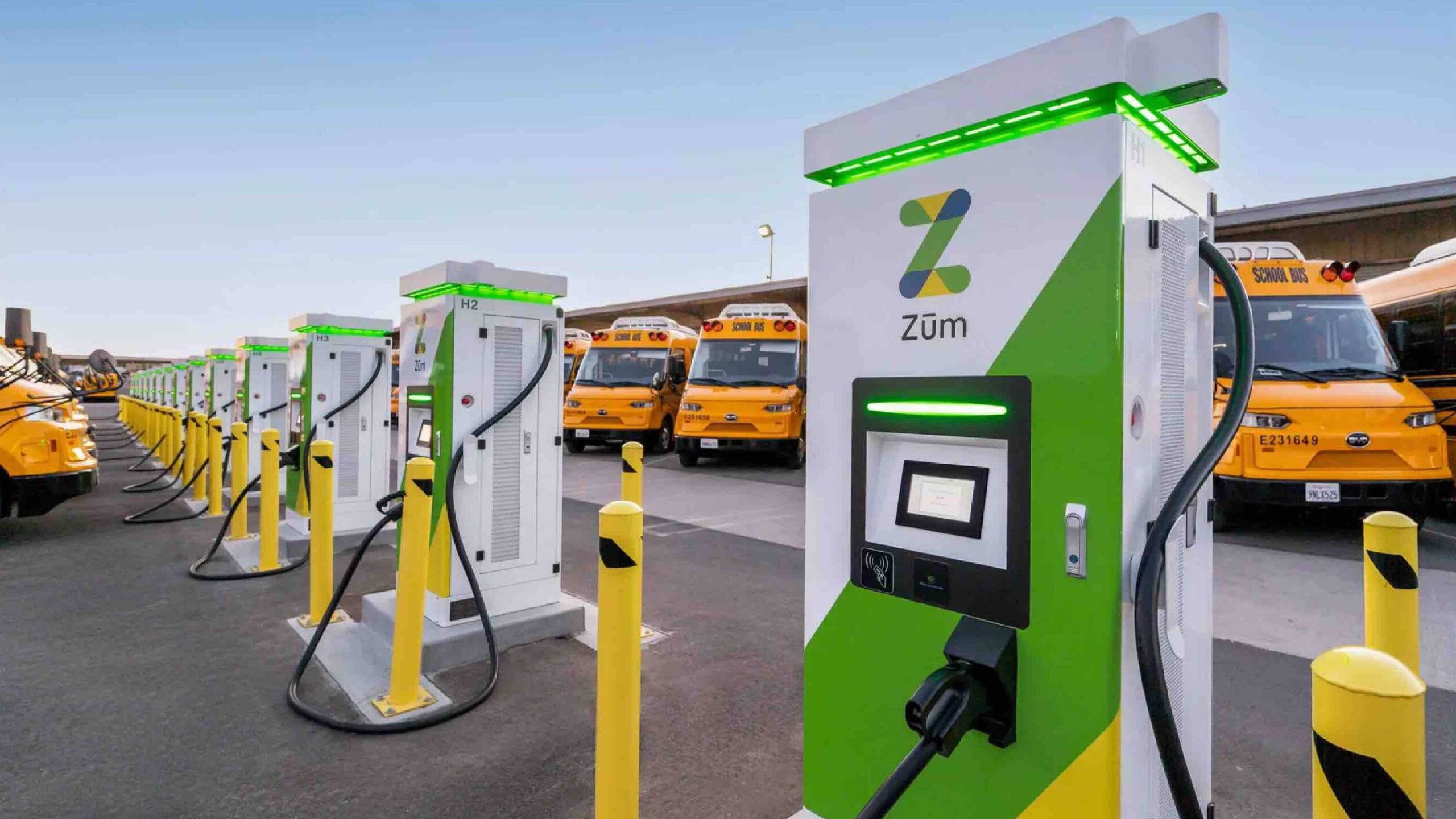 United States biggest electric school-bus fleet will also feed the grid