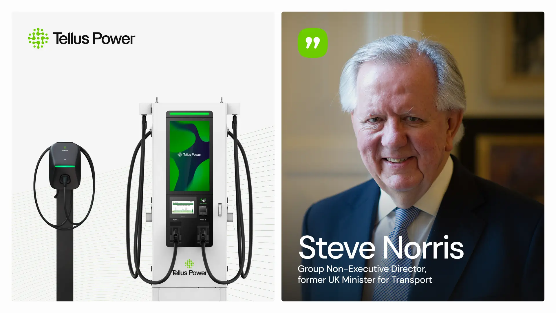 Meet Tellus Power's New Global Non-Executive Director:  Steve Norris, EFRICS, FICE, FCILT, FCIHT