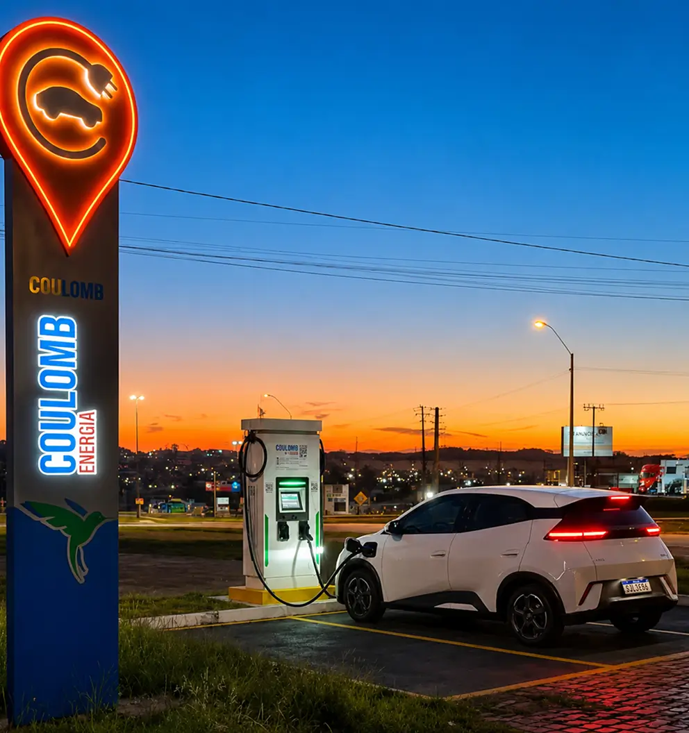 Coulomb Energia, Referência em infraestrutura de recarga na Região Sul do Brasil