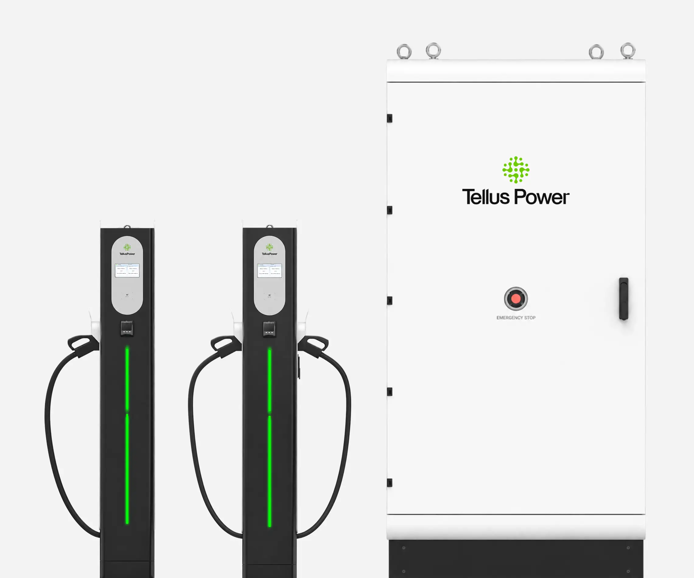 Carregador Tipo Split (Distribuído), Resfriado a ar - 240kW — 480kW - Montagem de Piso